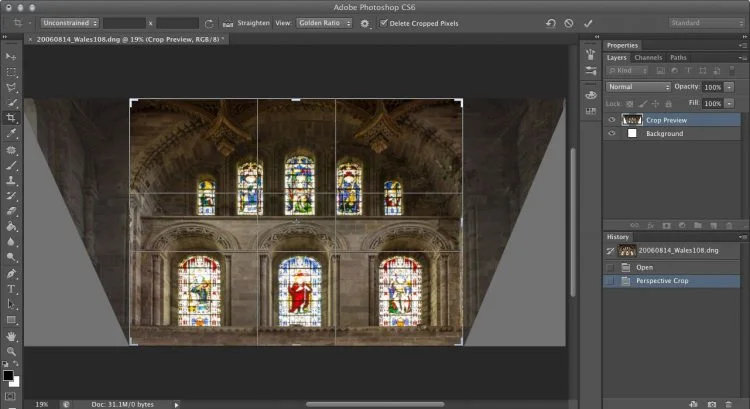 Cara Memotong Gambar di Photoshop