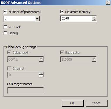 boot advance options