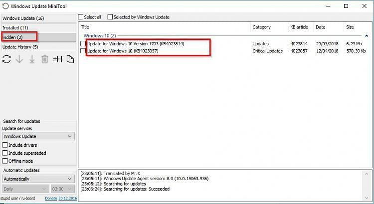 Mematikan Update Windows Memakai Aplikasi Pihak Ketiga