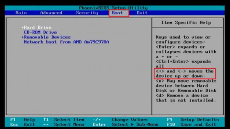 Pengaturan BIOS untuk Bootable Flashdisk