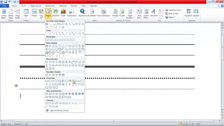 Cara Membuat Garis Horizontal Di Word Imagesee Riset 4774