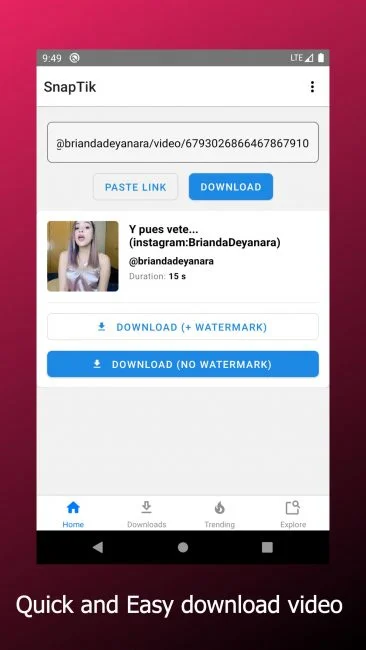 Jika sudah, klik tombol Download.