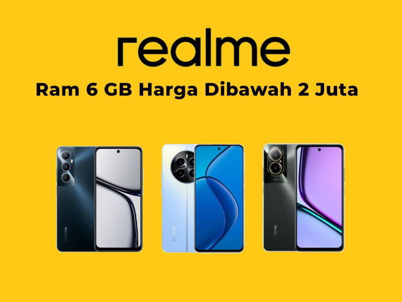 realme ram 6 harga dibawah 2 juta